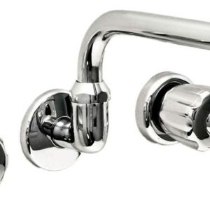 Griferia Cocina Aqualaf 5003 6000 Pared Embutir P