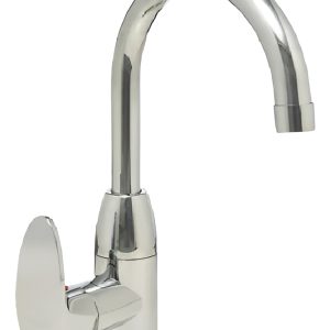 Grifería Monocomando Para Cocina - Mozart - Doha 7222 Cromo Cromado