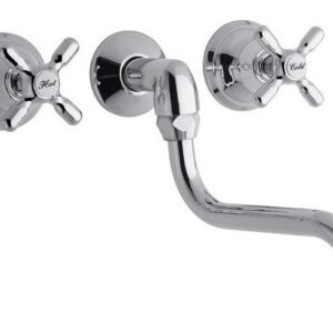 Griferia De Cocina De Pared De Embutir Fv Newport 403/b2