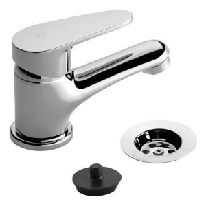 Grif. Monocomando Lavatorio Fv Compacta Cromada