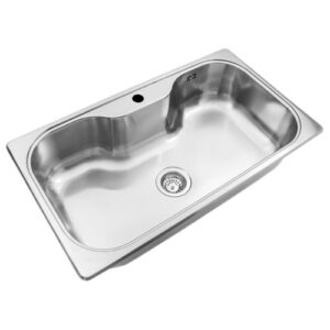 Bacha Cocina Johnson Luxor Si85a 85,2 X 48,2x 21 Ac Inox 304