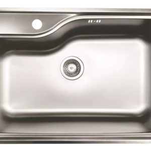 Bacha De Lavatorio Mi Pileta 802 Encastrable (68x41x20) Cromo Brillante