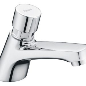 Grifería De Baño Temporizada Peirano Tecno 05- 010 Cromo Cromado