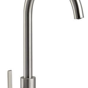 Grifería Monocomando De Cocina - Peirano - Steel 20-205 Acero Pulido Pulido
