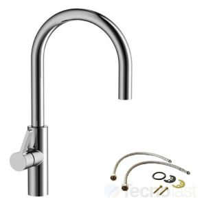 Grifería Monocomando D/cocina - Piazza - Kitchen Pro 10314 Cromo Cromado
