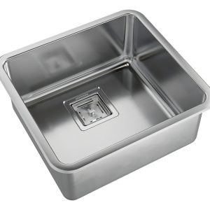 Bacha De Cocina Simple Johnson Acero Quadra Q 37