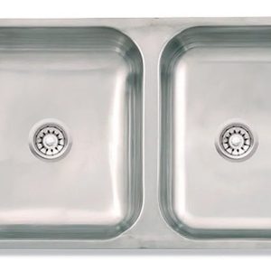 Bacha Cocina Mi Pileta 105ec Bajomesada Color Plateado