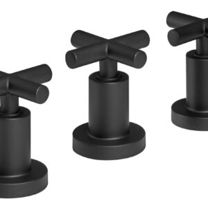 Grifería Peirano Black Velvet 70-190 Juego De Bidet Negro Mate