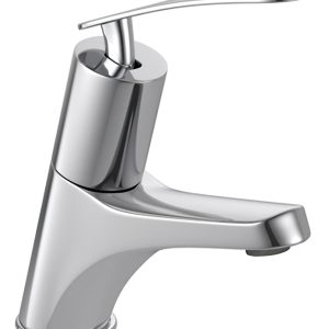 Grifería De Baño Para Lavatorio Temporizado Aqualaf Decamatic Eco Conforto 53011 Automatico Metalico