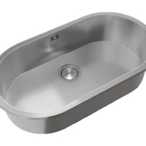 Johnson Curve Si77a Bacha Cocina Simple 77x43x20 Ac Inox 304