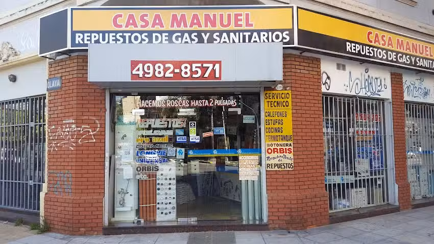 Casa Manuel &bull; Repuestos De Gas y Sanitarios