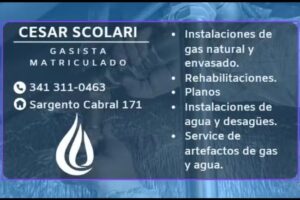 Cesar Scolari gasista matriculado / plomero