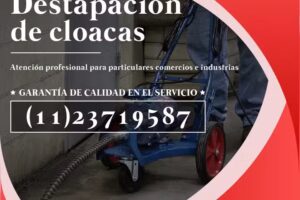 Destapaciones de cañerias Barracas