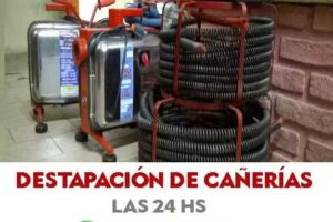 Destapaciones de ca&ntilde;erias CABA