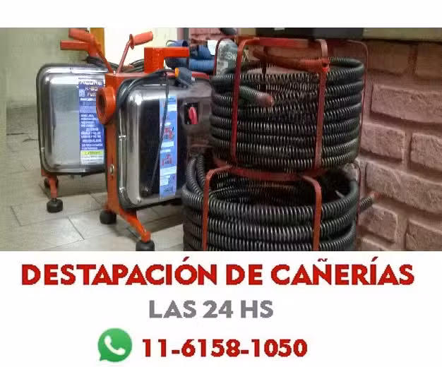 Destapaciones de ca&ntilde;erias CABA