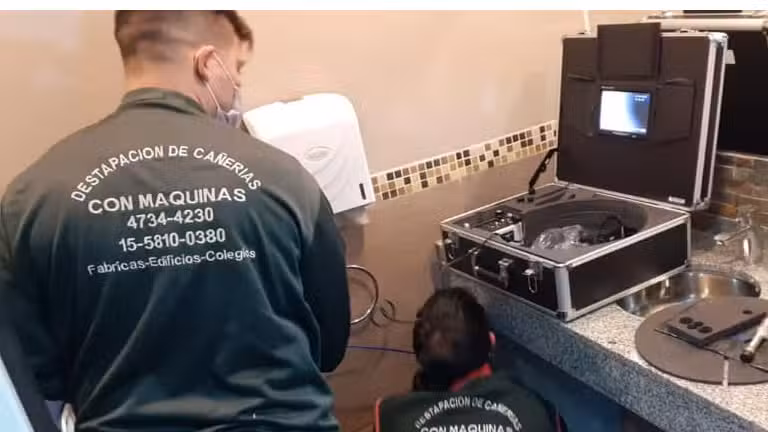 Destapaciones OB, Destapaciones con maquinas cloacales y pluviales. Videos Inspeccion de Ca&ntilde;erias, Destapaciones con HIDROJET