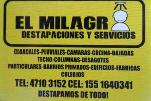 El Milagro Destapaciones y Servicios Destapamos de Todo