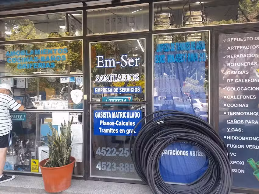 Em-ser@live.com.ar Sanitarios