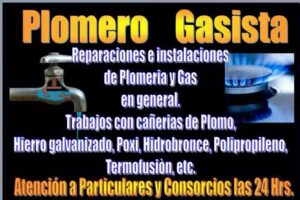 Gasista Plomero Matriculado Marcelo Santillán