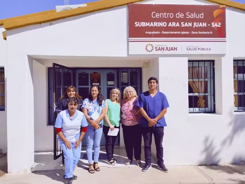 Puesto Sanitario Submarino ARA San Juan &ndash; Angualasto