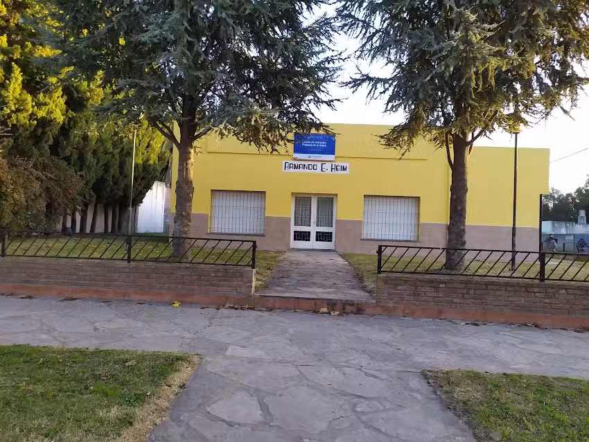 Sala de primeros auxilios de colonia Hinojo Armando E. Heim