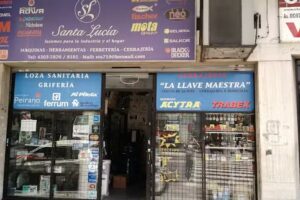 Santa Lucia agua gas incendio srl. Ferreteria, Cerrajeria, Electricidad y Sanitarios